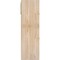 Ekena Millwork Traditional Slat Smooth Bracket w/ Offset Brace, Douglas Fir, 5 1/2"W x 18"D x 18"H BKT0604X18X18TRA06SDF - alternate 3